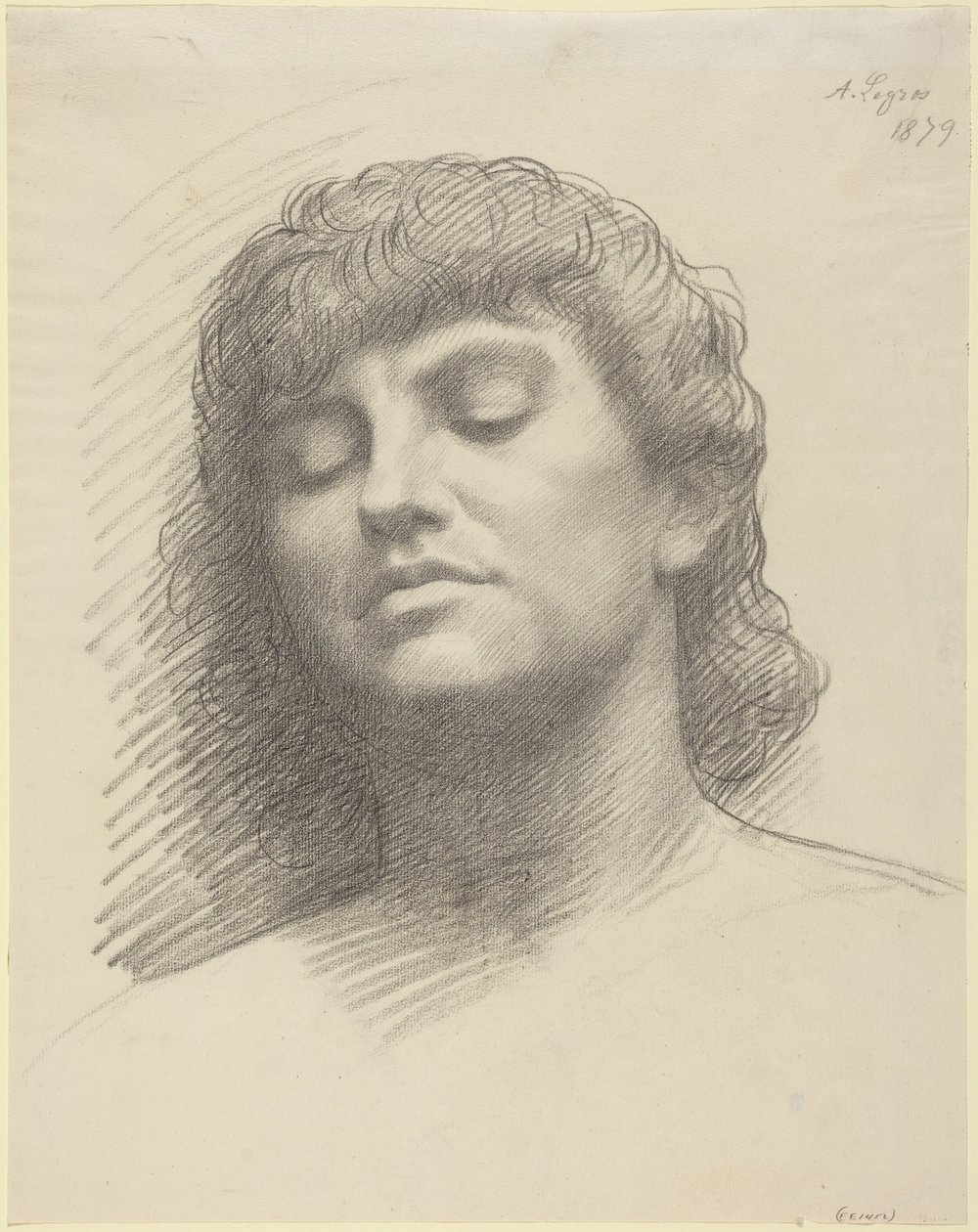 Głowa autorstwa Alphonse Legros