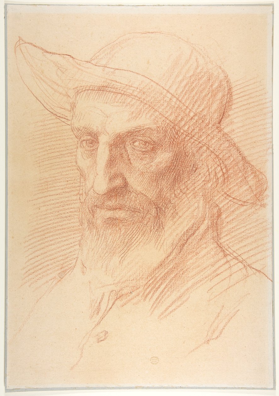 Głowa gajowego autorstwa Alphonse Legros
