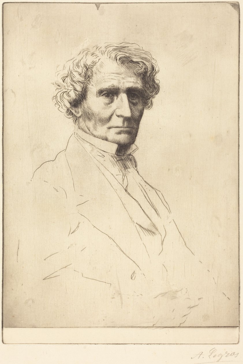 Hector Berlioz autorstwa Alphonse Legros