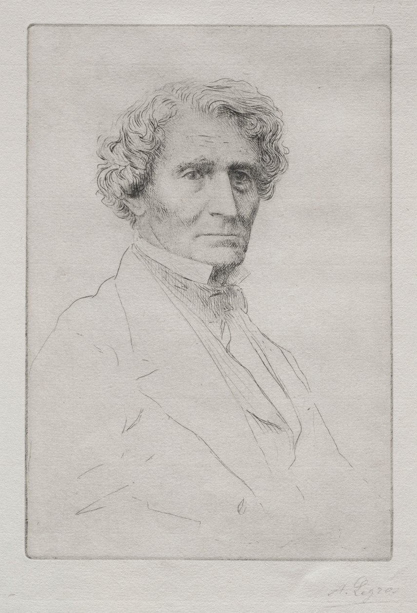 Hektora Berlioza. autorstwa Alphonse Legros
