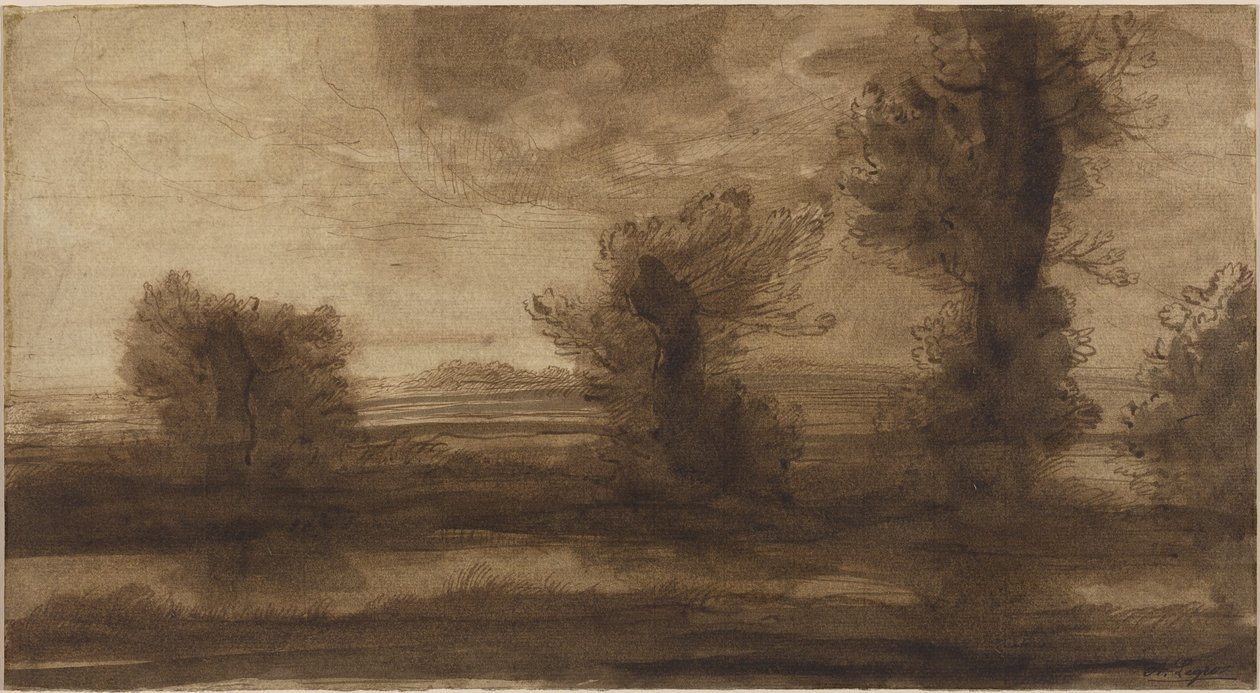 Na bagnach autorstwa Alphonse Legros