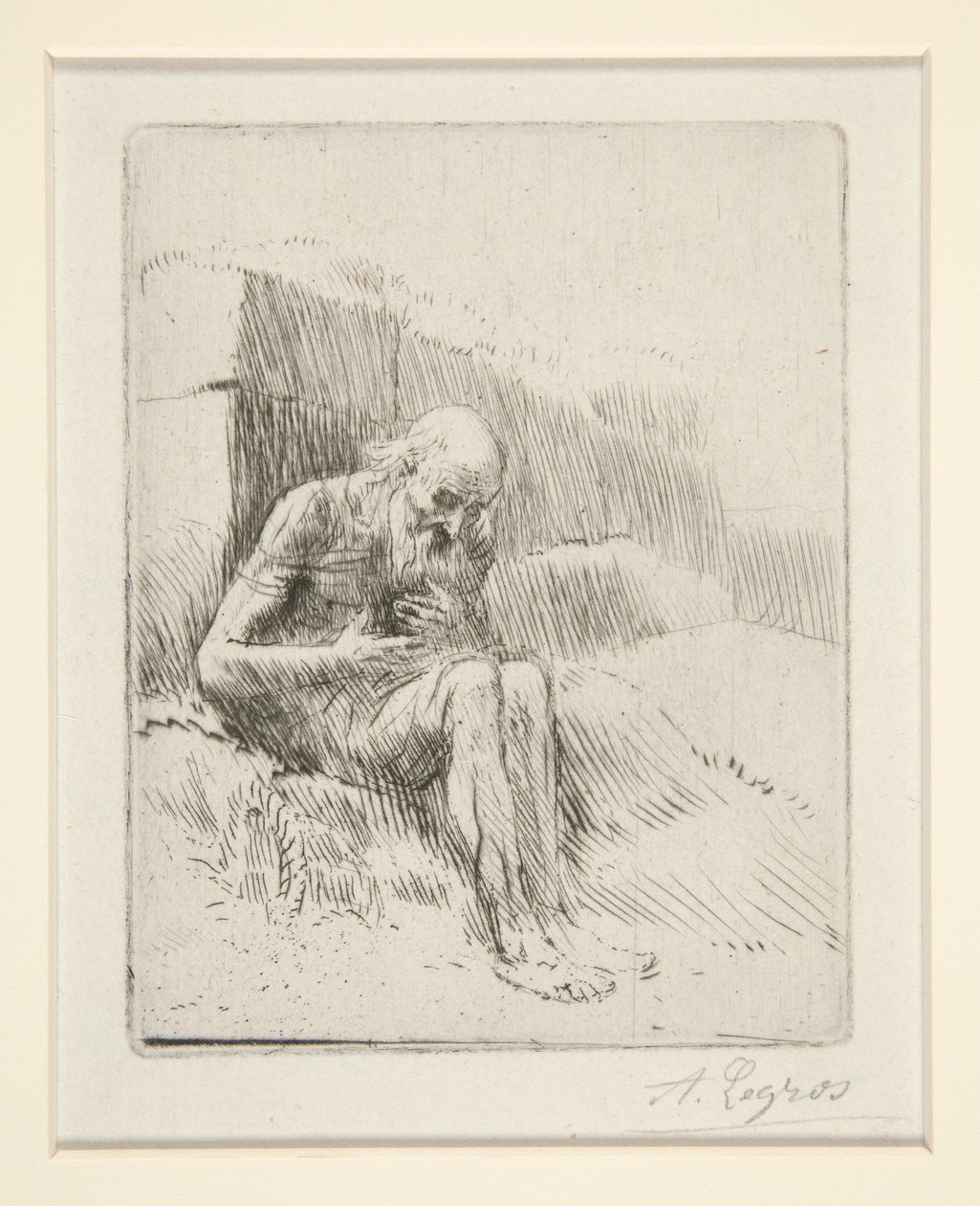 Praca autorstwa Alphonse Legros
