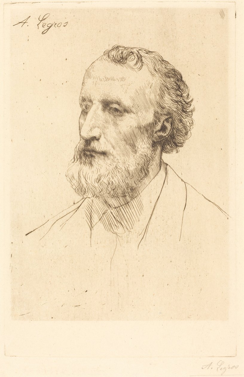 Jules Dalou, 1. tablica autorstwa Alphonse Legros