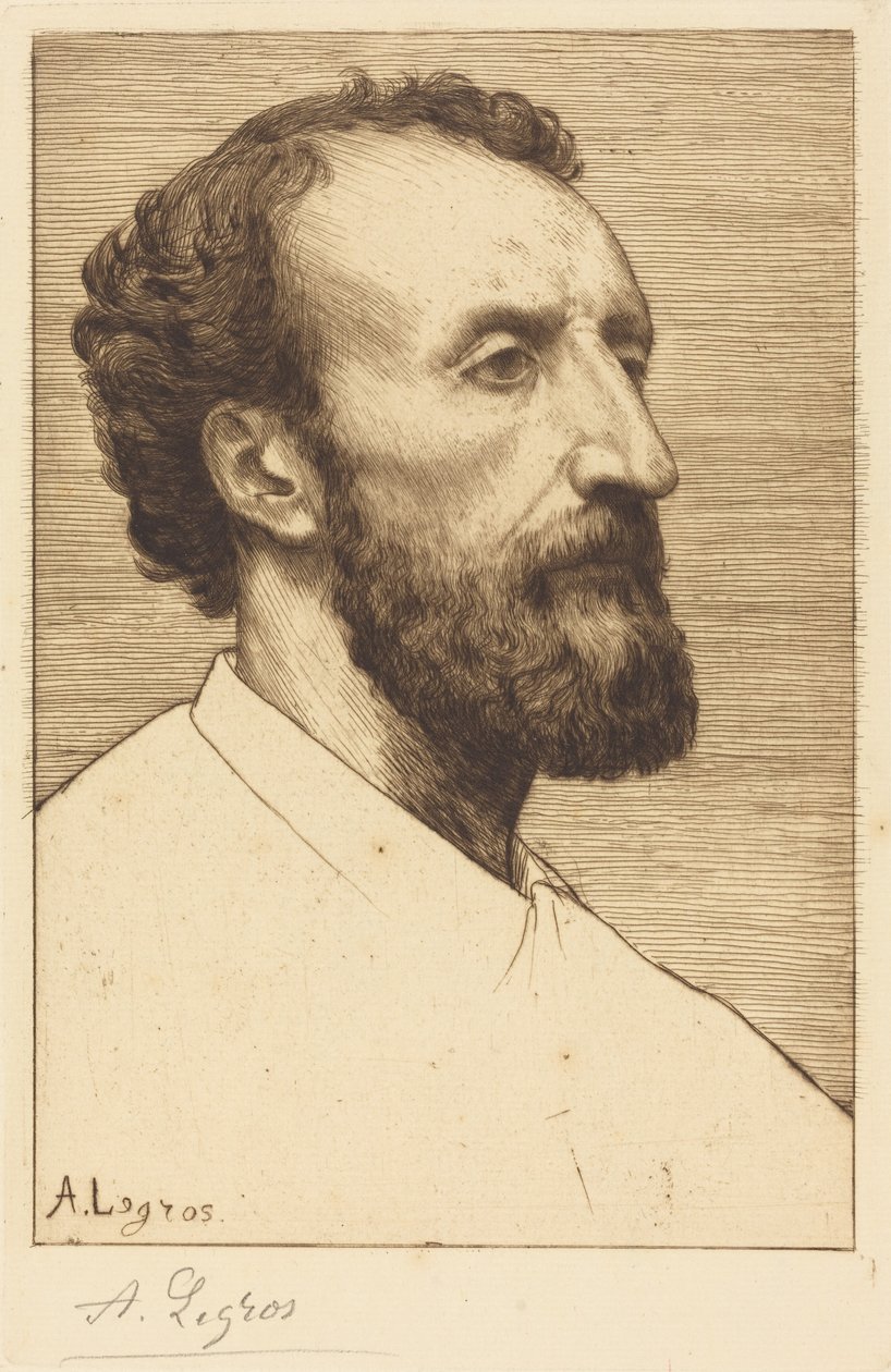 Jules Dalou, druga płyta autorstwa Alphonse Legros