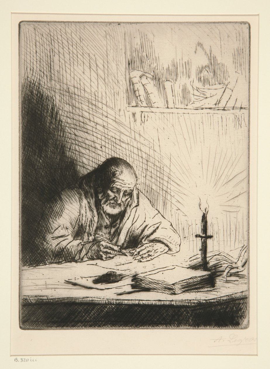 Archeolog autorstwa Alphonse Legros