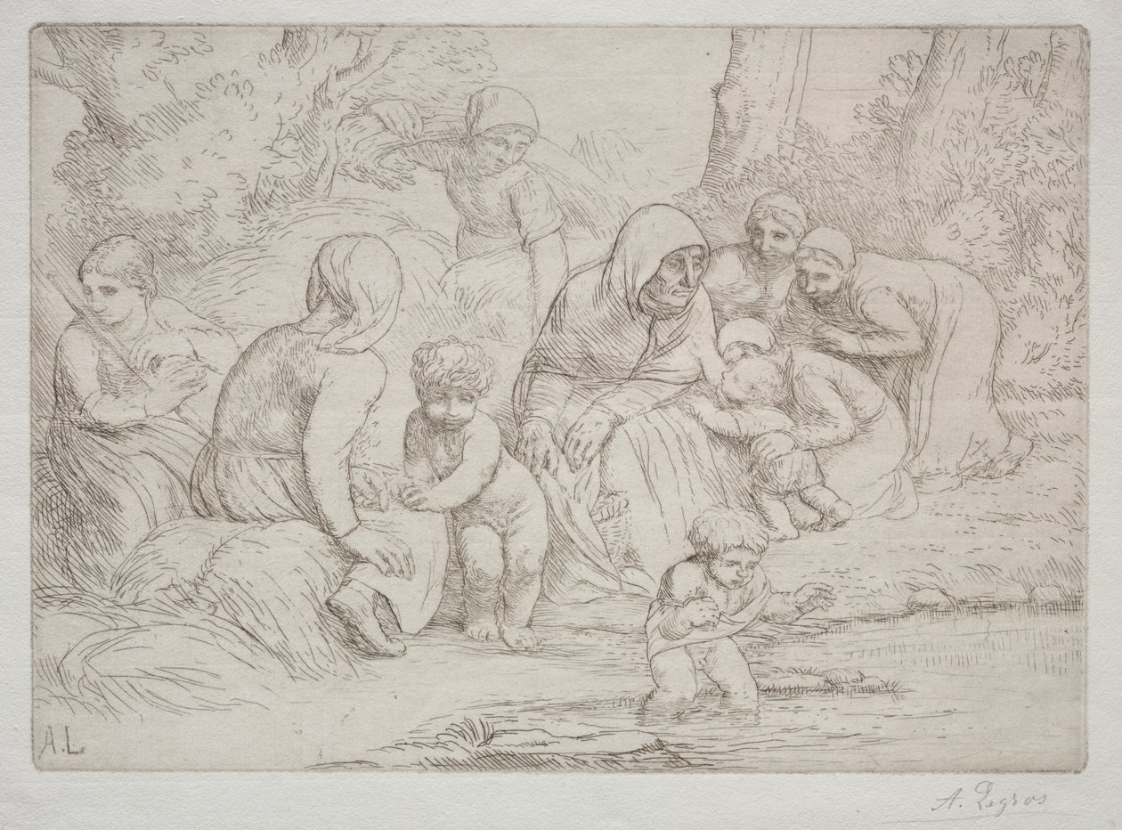 Lato autorstwa Alphonse Legros
