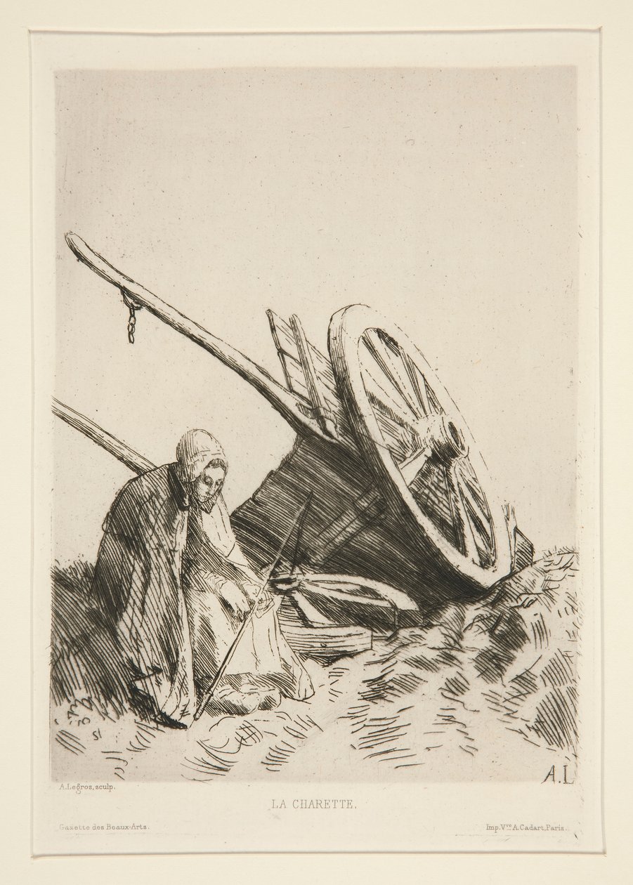 Wózek autorstwa Alphonse Legros