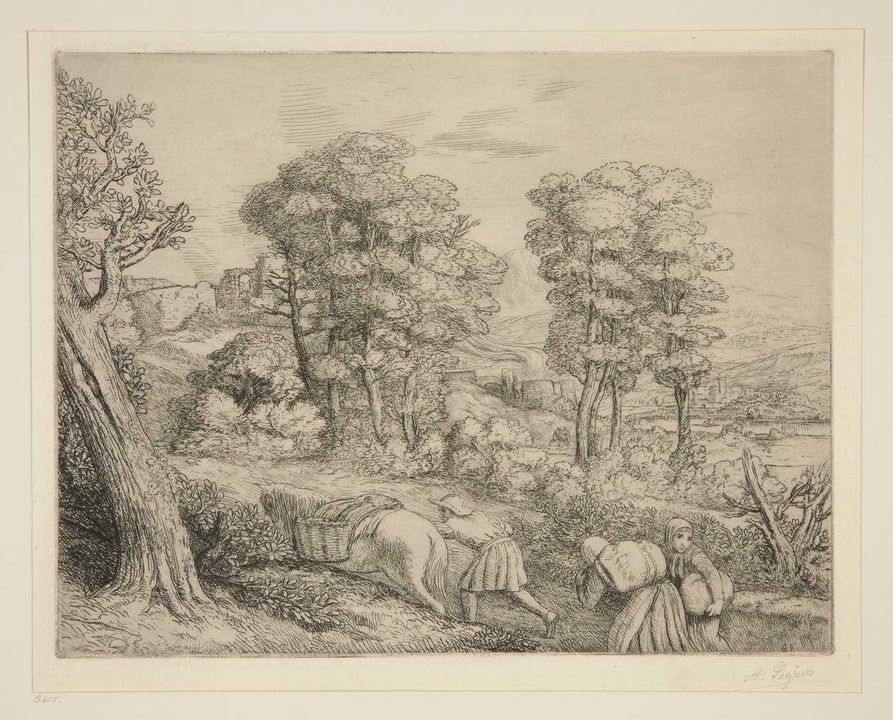 Powrót na farmę autorstwa Alphonse Legros