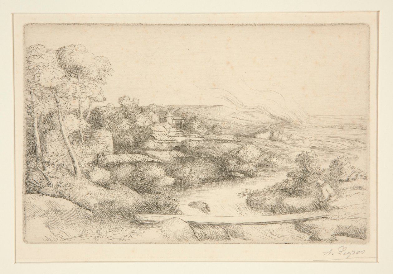 Kładka autorstwa Alphonse Legros