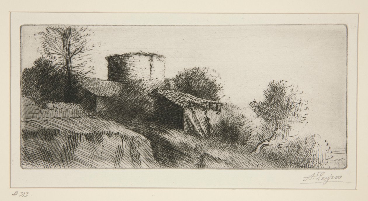 Wieża Gołębi autorstwa Alphonse Legros