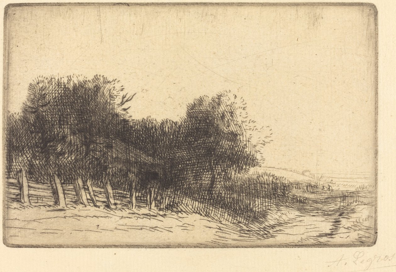 Krajobraz Krajobraz. autorstwa Alphonse Legros