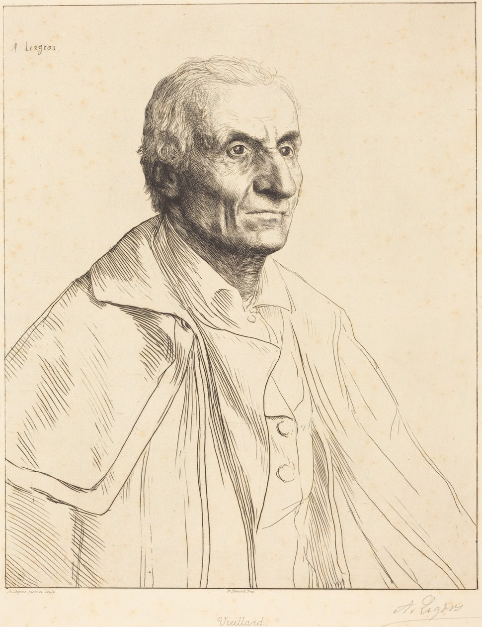 Large Spaniard (Wielki Hiszpan) autorstwa Alphonse Legros