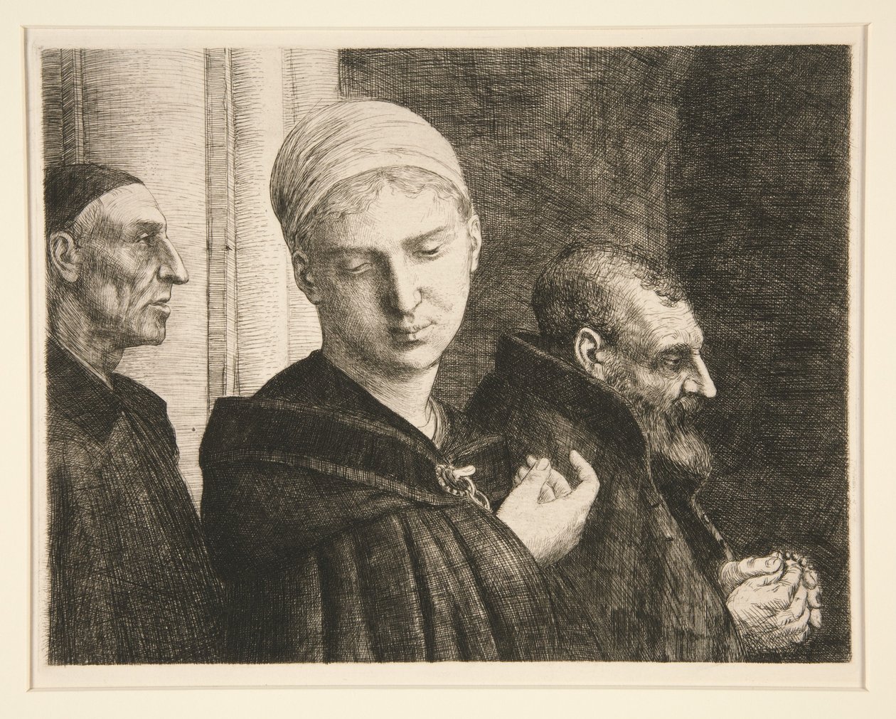 Le Bapteme (Chrzest) autorstwa Alphonse Legros