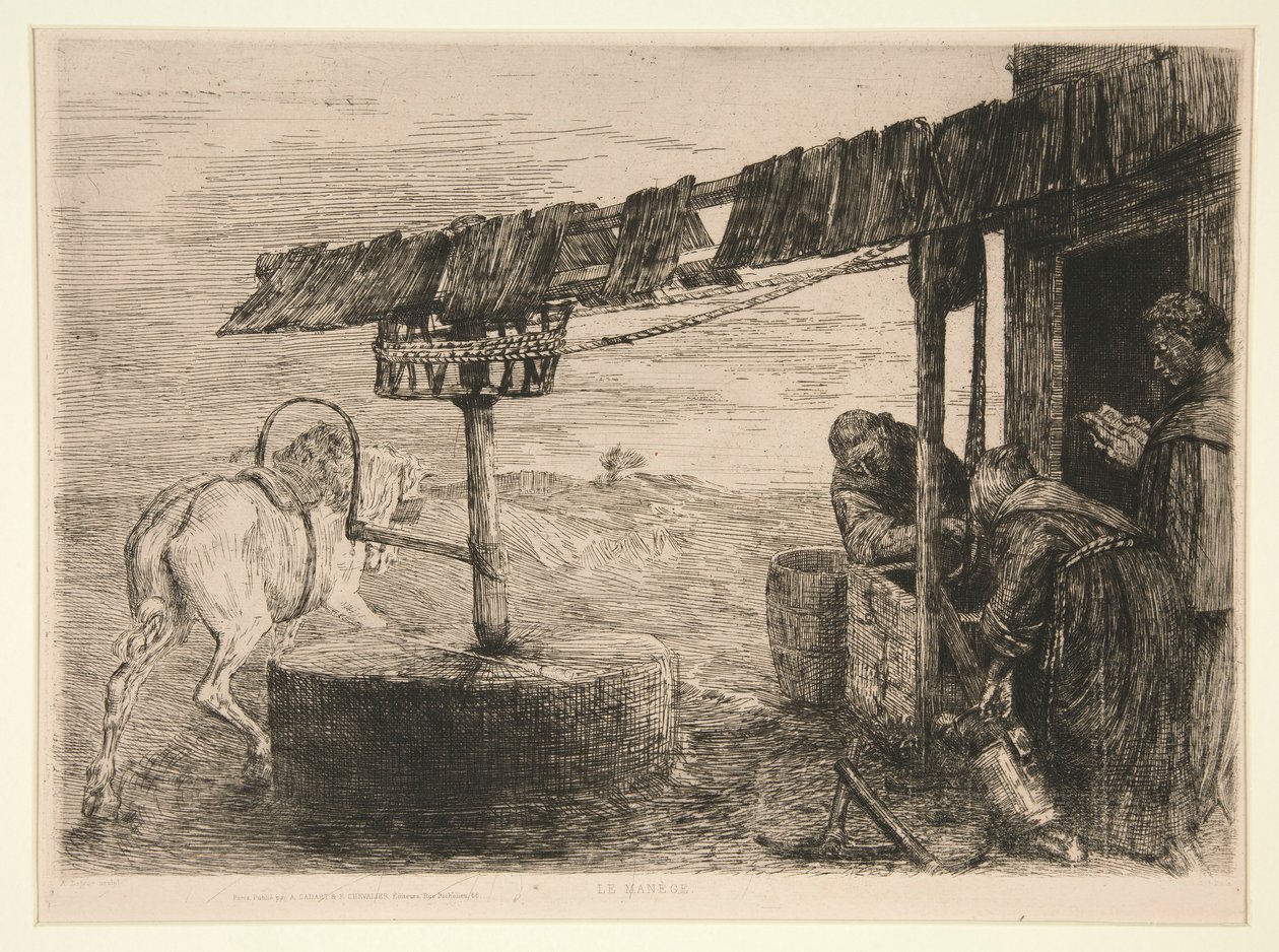 Le Manege (Bieżnia) autorstwa Alphonse Legros