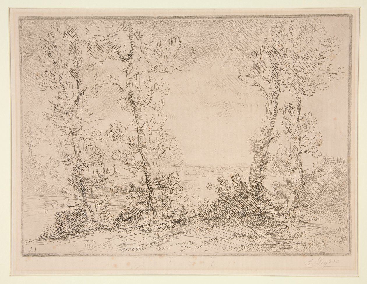 Rybak Łososia autorstwa Alphonse Legros