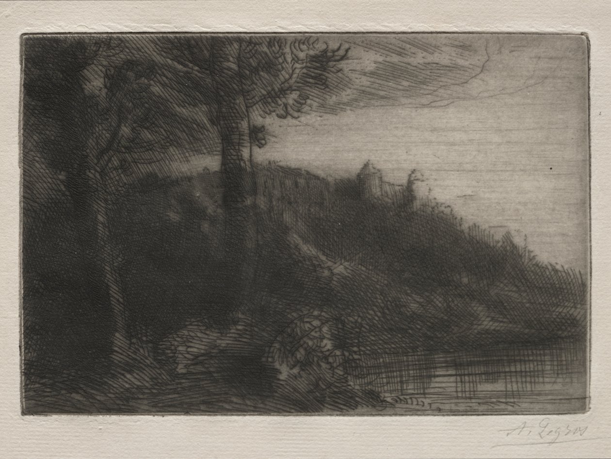 Mały Most autorstwa Alphonse Legros