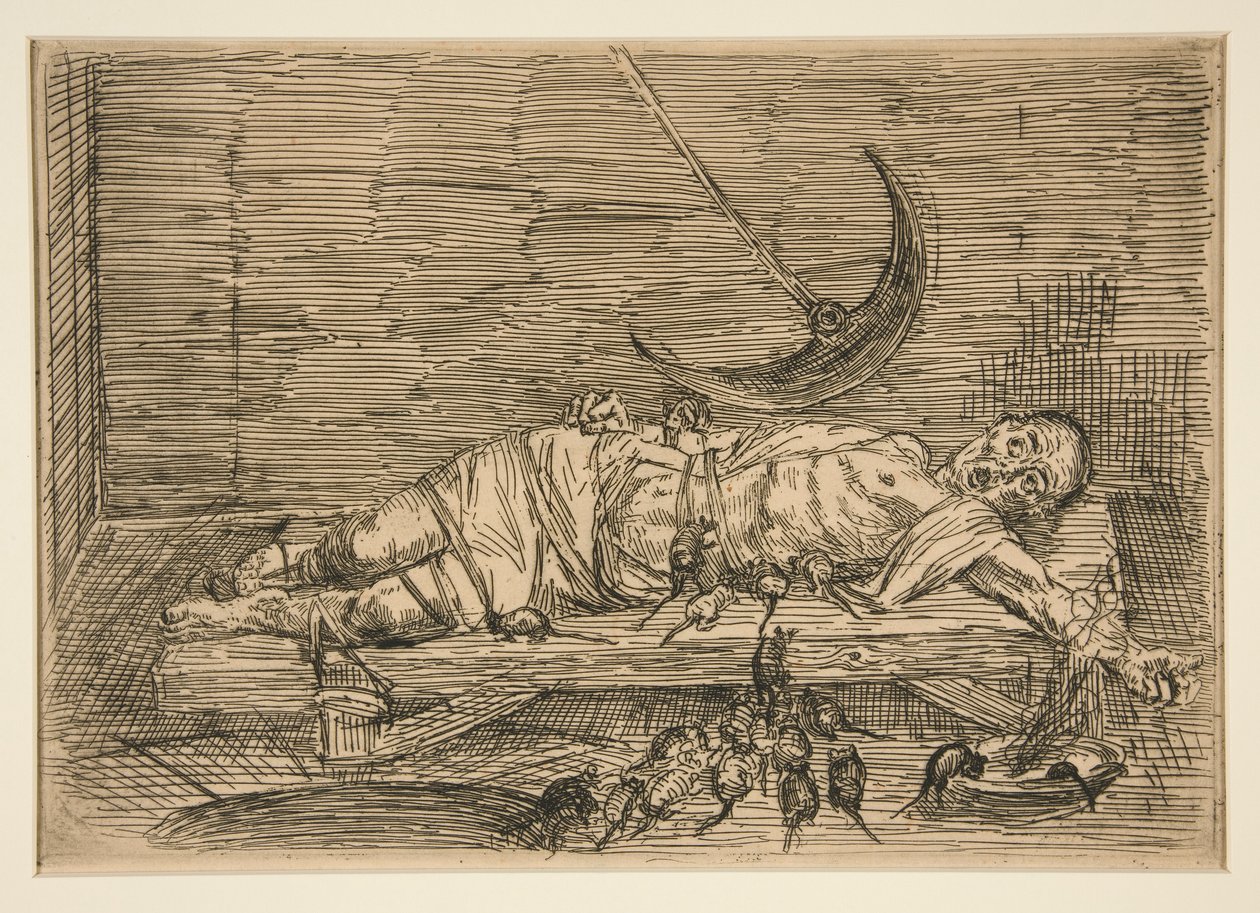 Le Puits et le Pendule, nr 1 (Dół i wahadło, nr 1) autorstwa Alphonse Legros