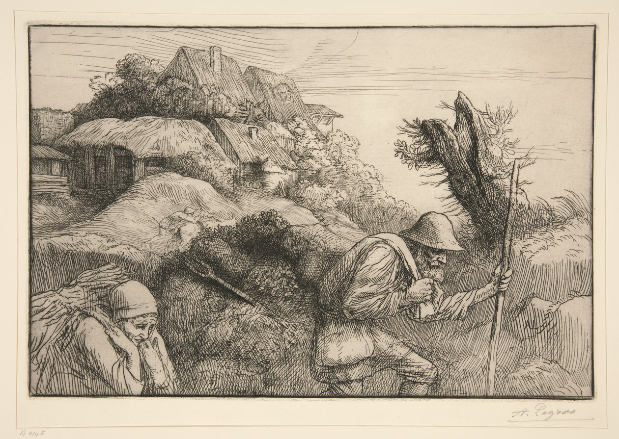 Powrót z lasu autorstwa Alphonse Legros