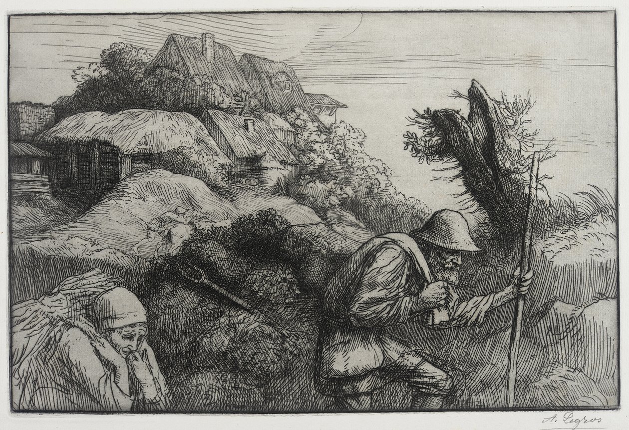 Powrót drewna autorstwa Alphonse Legros