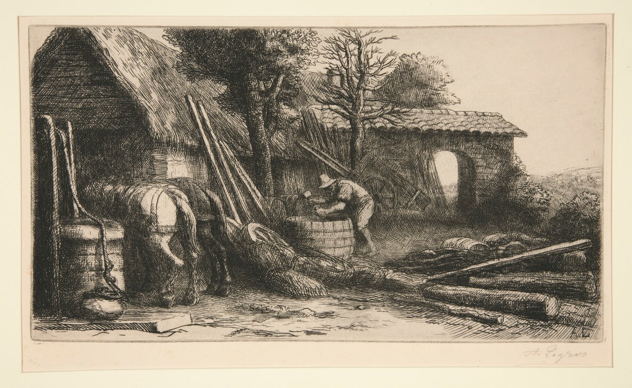 Bednarz autorstwa Alphonse Legros