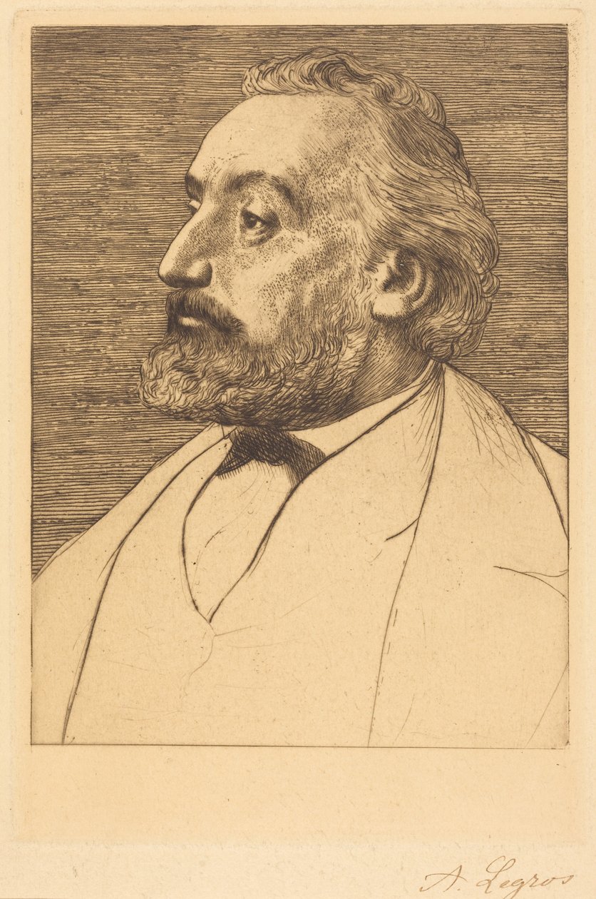 Leon Gambetta, druga płyta autorstwa Alphonse Legros