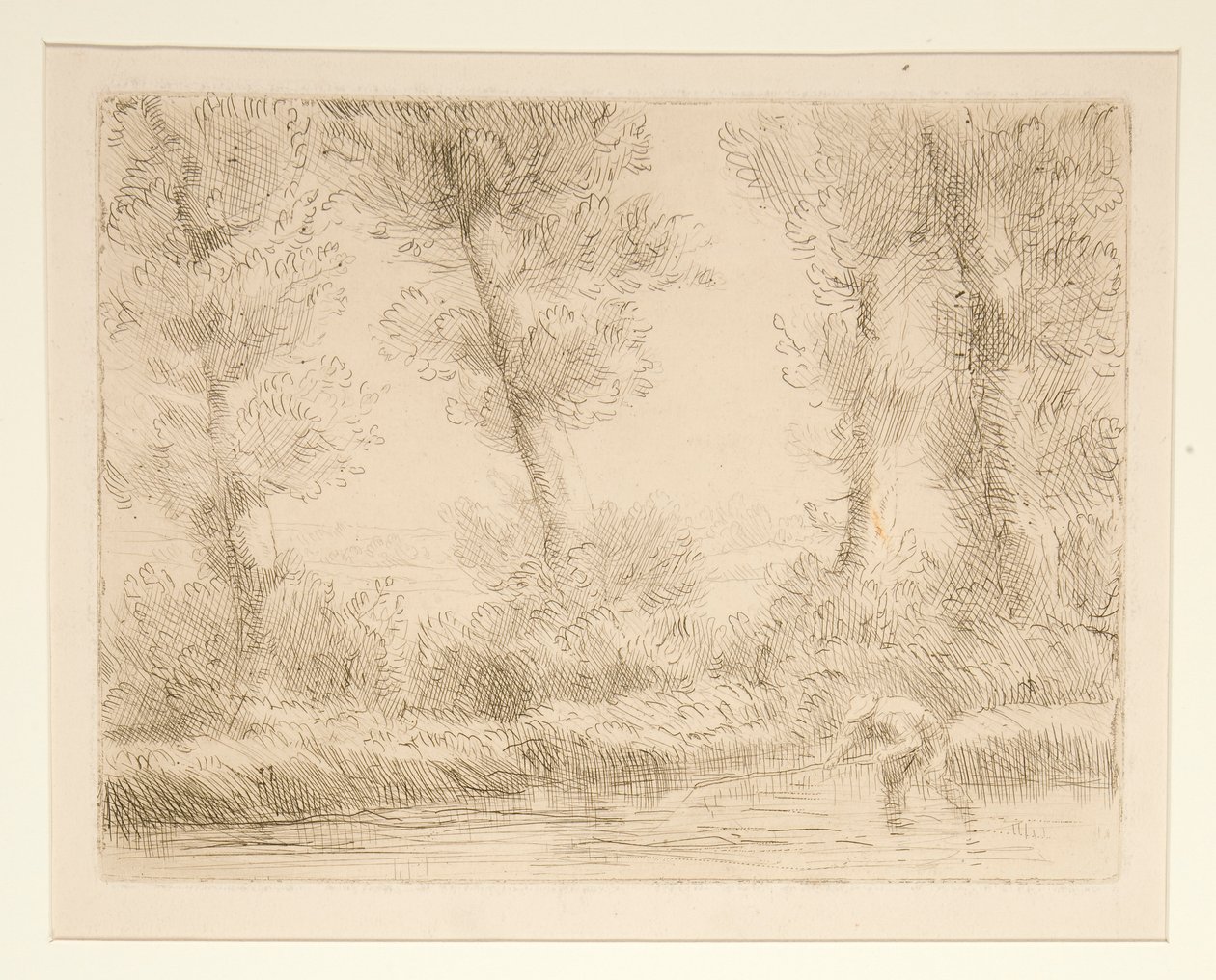 Les bords de la Liane (Nabrzeża Liane) autorstwa Alphonse Legros