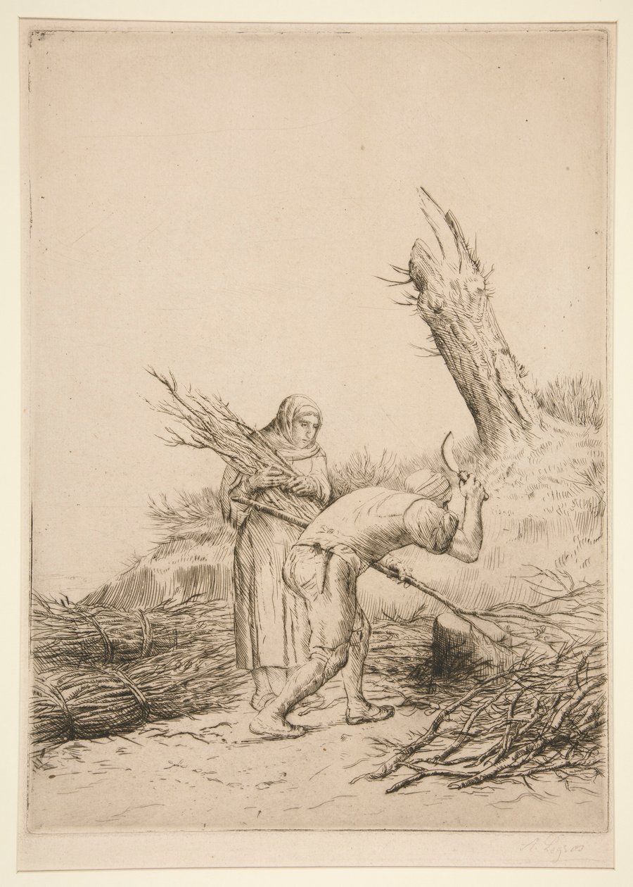 Twórcy bliźniaków autorstwa Alphonse Legros