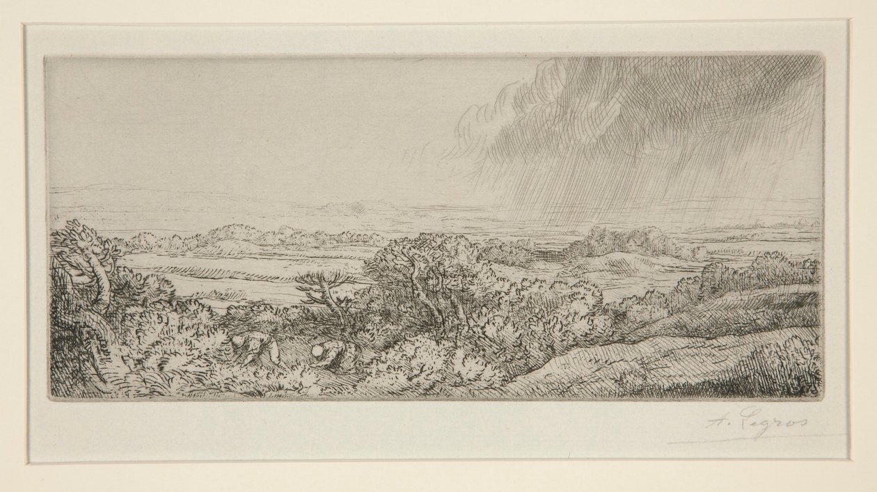 Zbieracze grzybów autorstwa Alphonse Legros