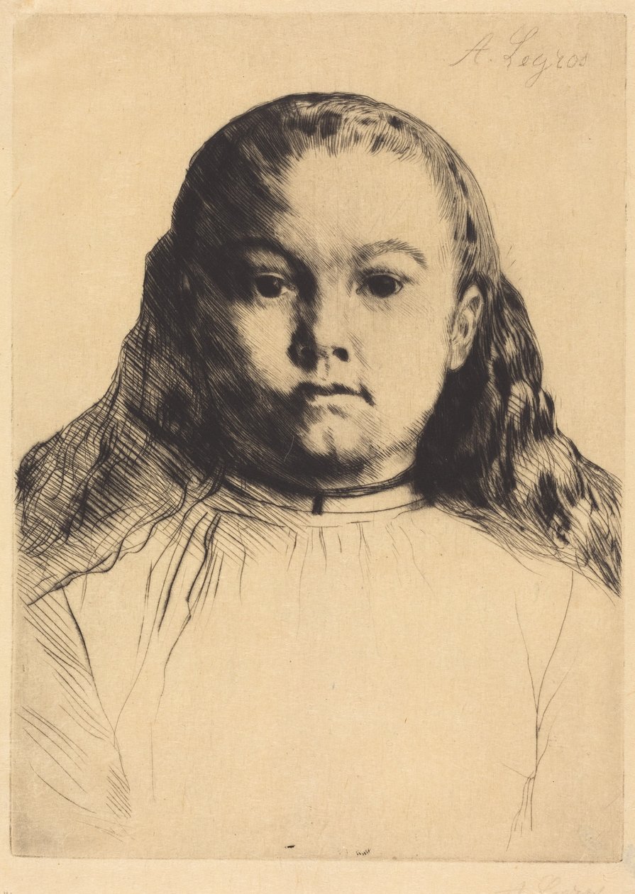 Mała Marie autorstwa Alphonse Legros