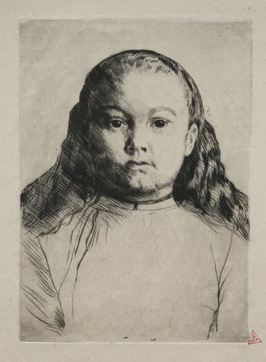 Mała Maria autorstwa Alphonse Legros