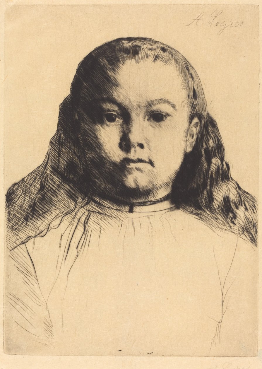 Mała Marie Mała Marie. autorstwa Alphonse Legros