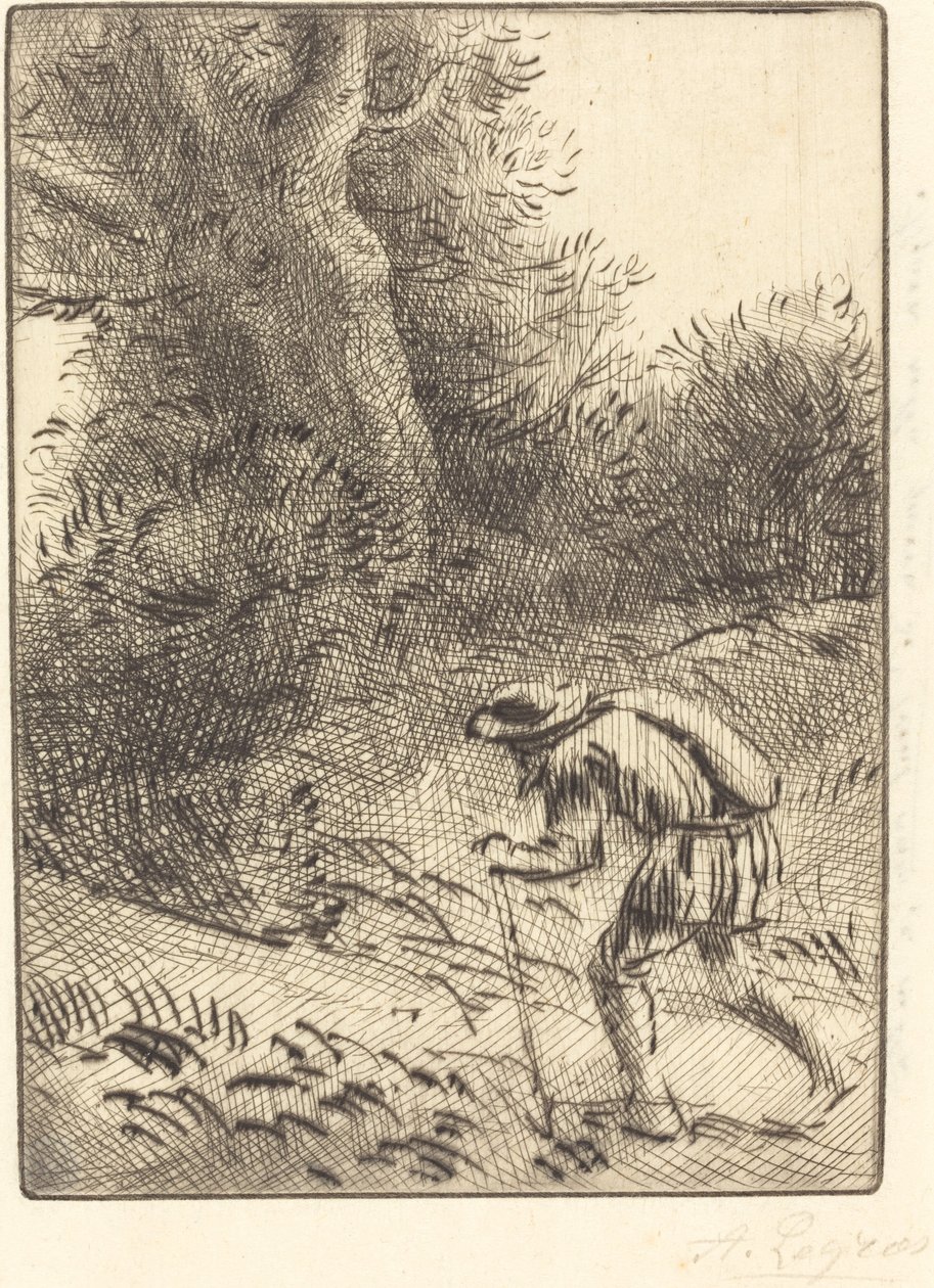 Mały Żyd wędrujący autorstwa Alphonse Legros