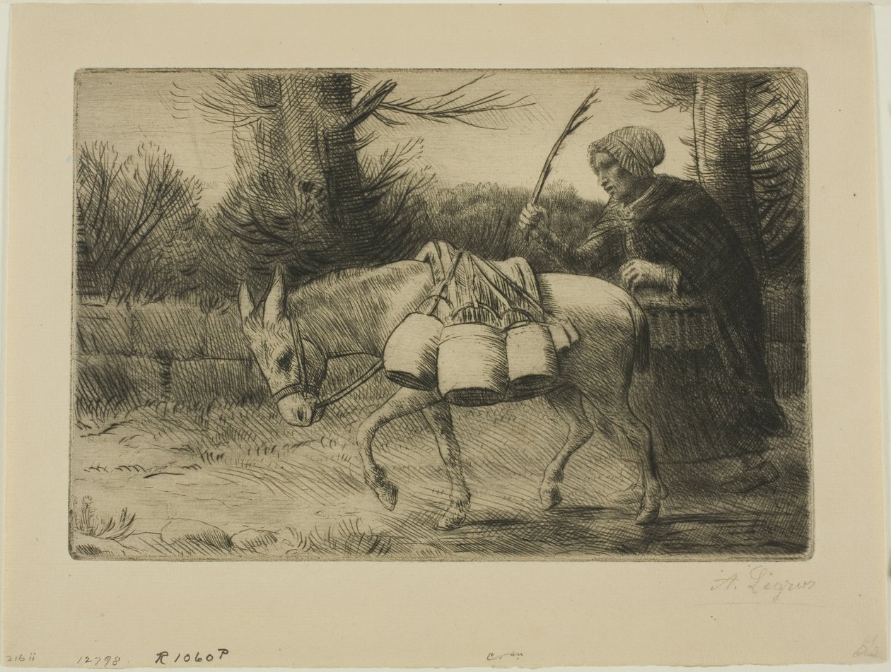 Dojarka autorstwa Alphonse Legros