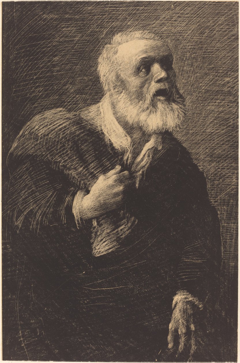Wołacz nocy Wołacz nocy. autorstwa Alphonse Legros