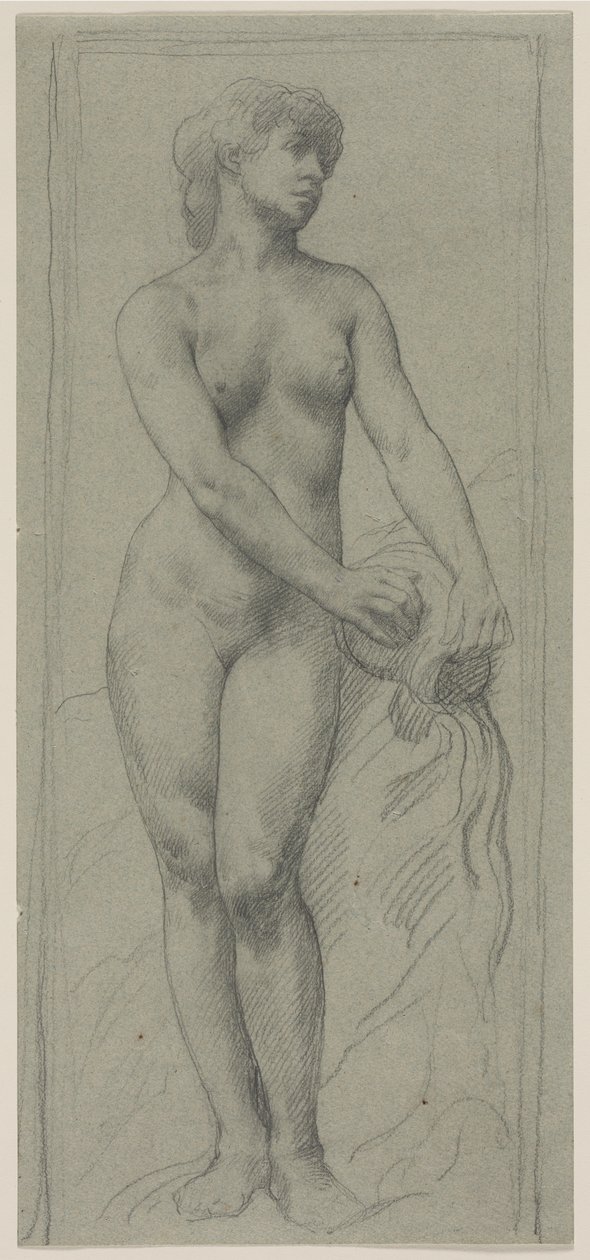 Naga kobieta autorstwa Alphonse Legros