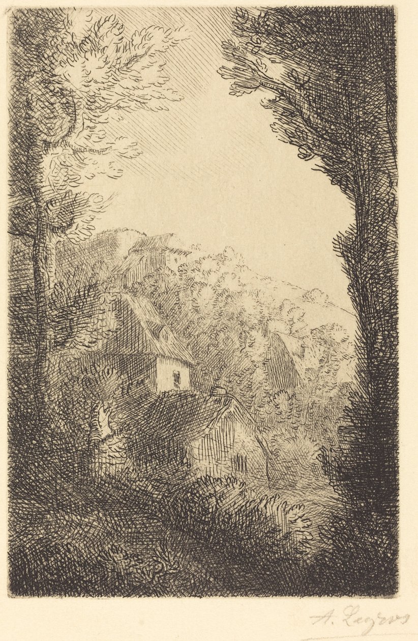 Stary zamek autorstwa Alphonse Legros