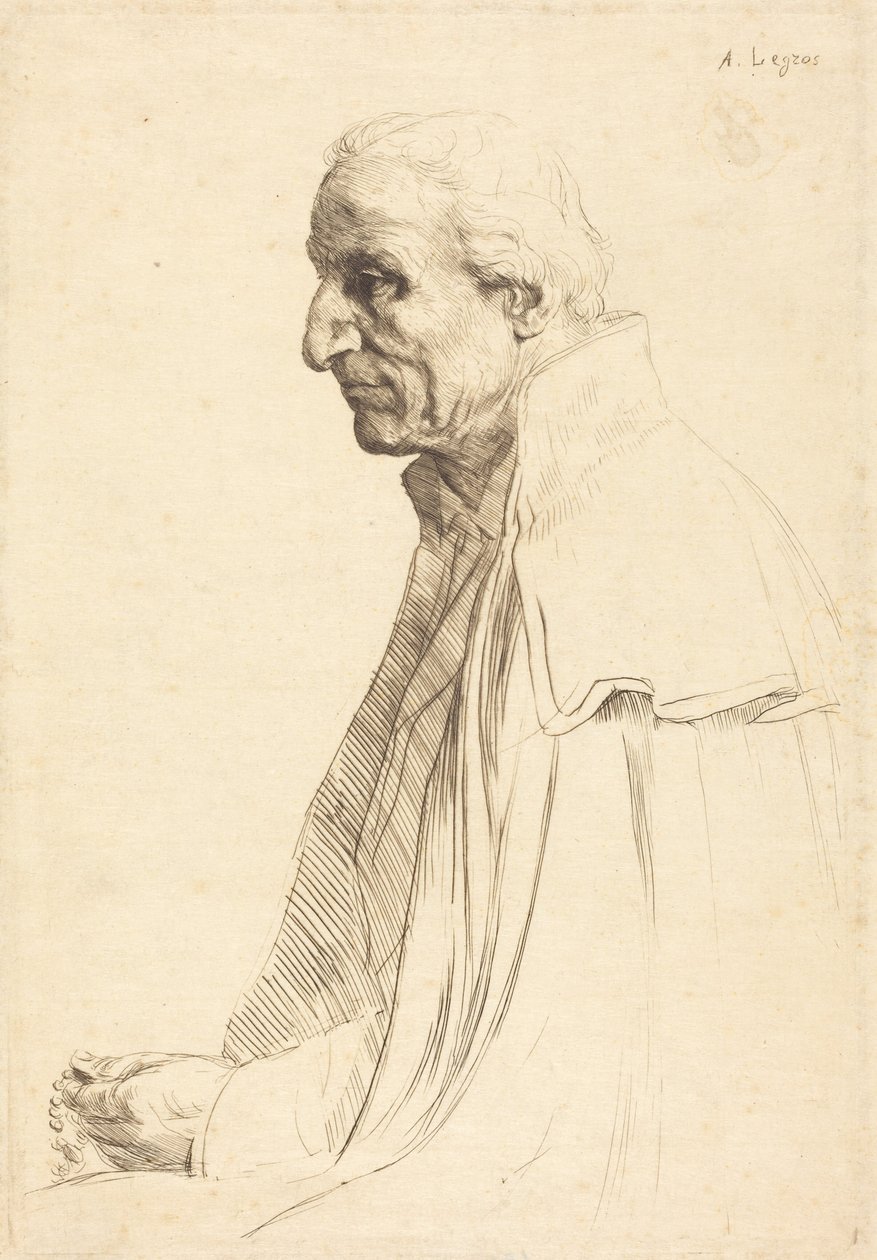 Stary Hiszpan autorstwa Alphonse Legros