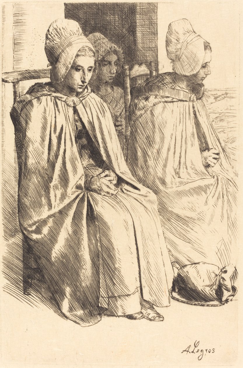 Chłopi z Boulogne autorstwa Alphonse Legros