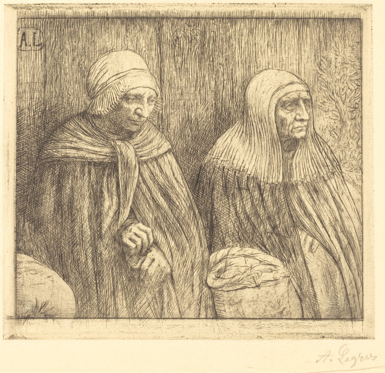 Chłop (chłop) autorstwa Alphonse Legros