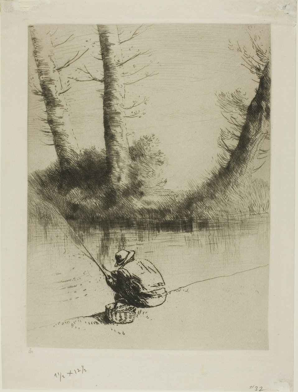 Polak rybak autorstwa Alphonse Legros