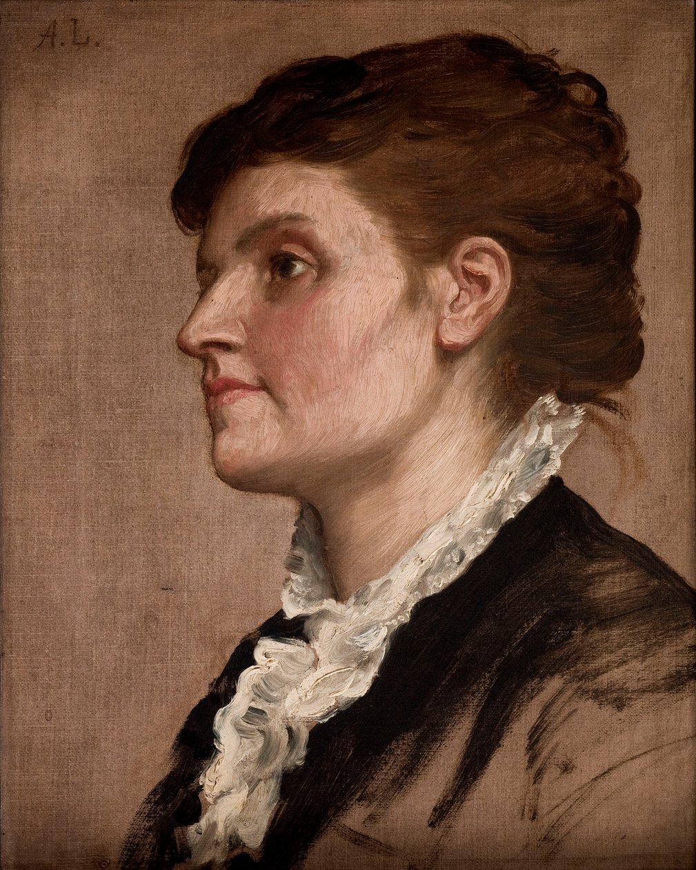 Portret kobiety autorstwa Alphonse Legros