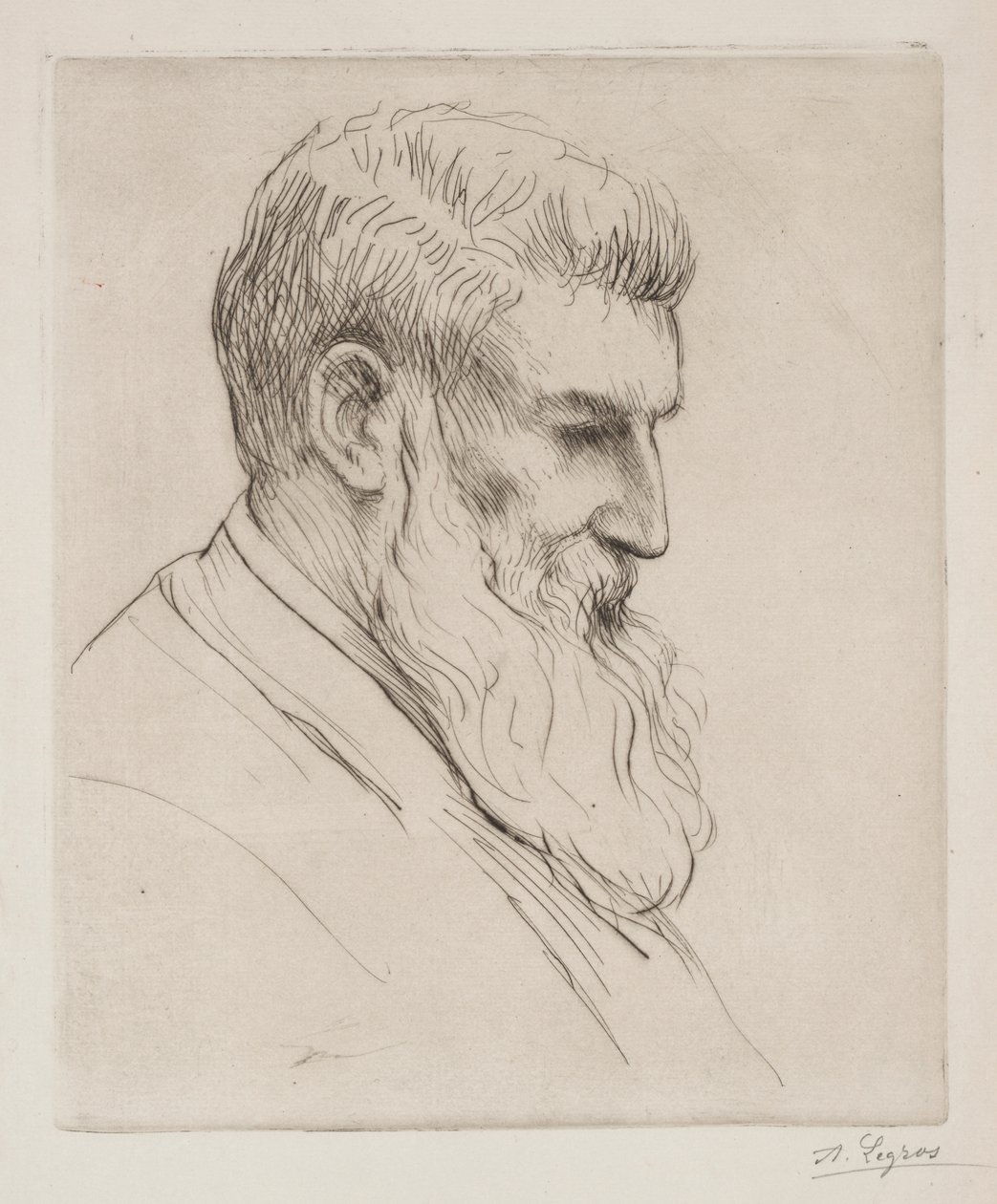 Portret Craibe Angusa autorstwa Alphonse Legros
