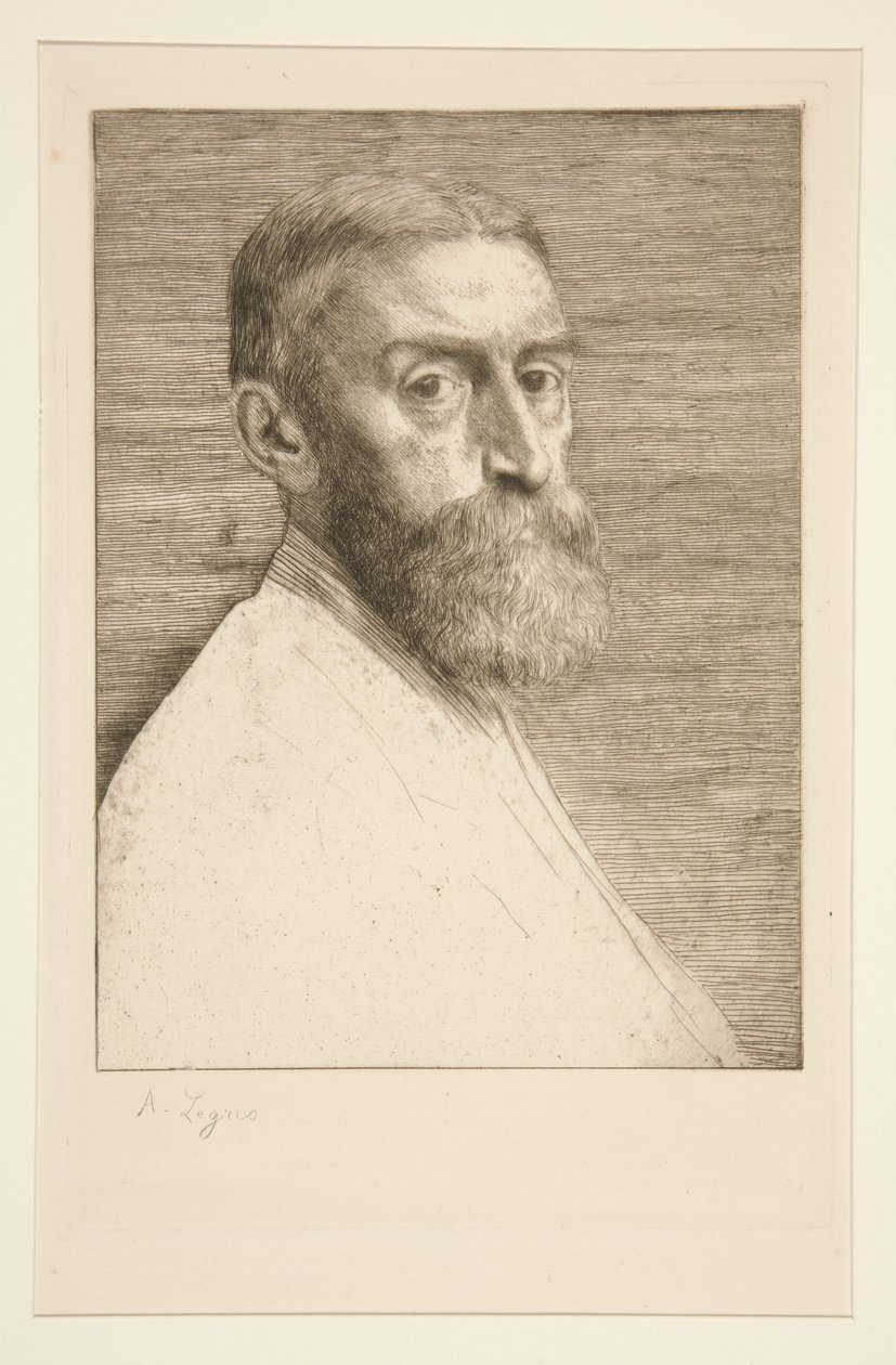 Portret E. J. Poyntera, Esq. autorstwa Alphonse Legros