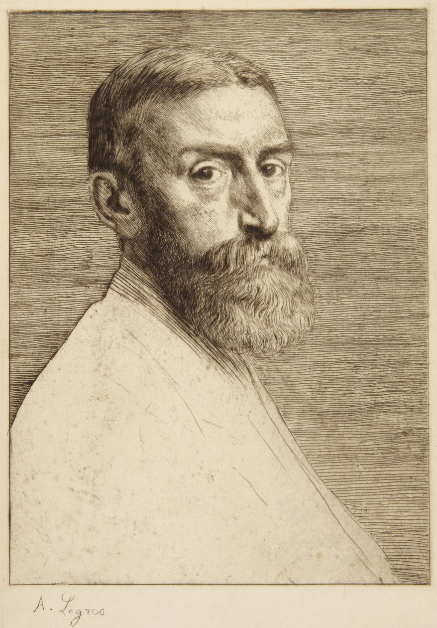 Portret sir Edwarda Poyntera autorstwa Alphonse Legros