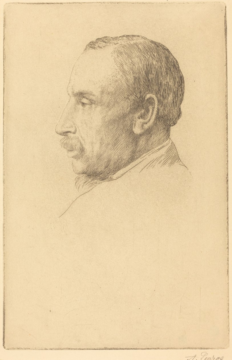 Profesor W. Cawthorne Unwin autorstwa Alphonse Legros