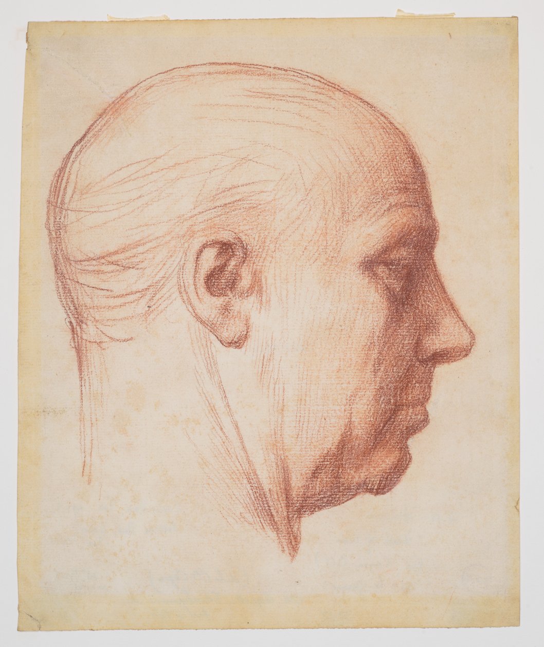Portret mężczyzny autorstwa Alphonse Legros