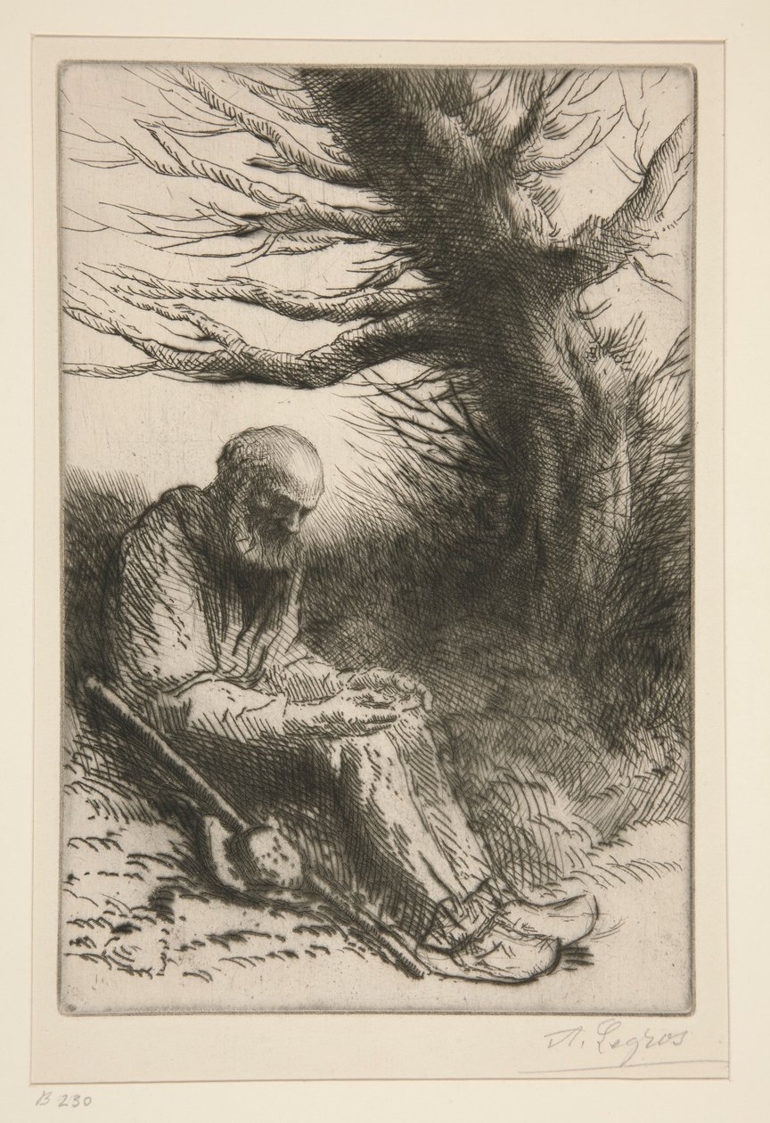 Odpoczynek podróżnika autorstwa Alphonse Legros