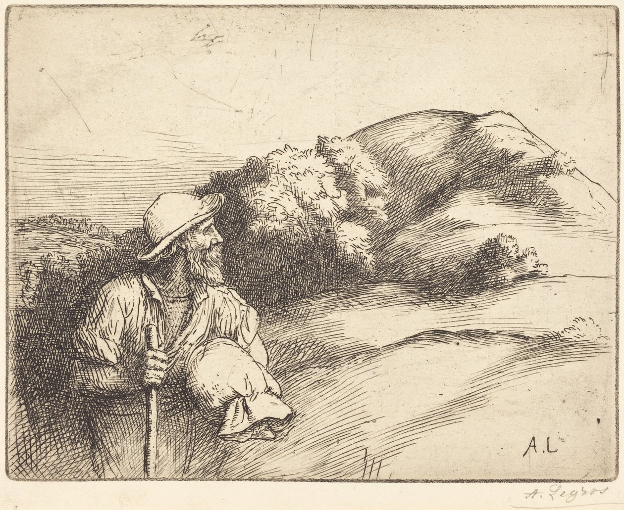 Powrót z pól autorstwa Alphonse Legros