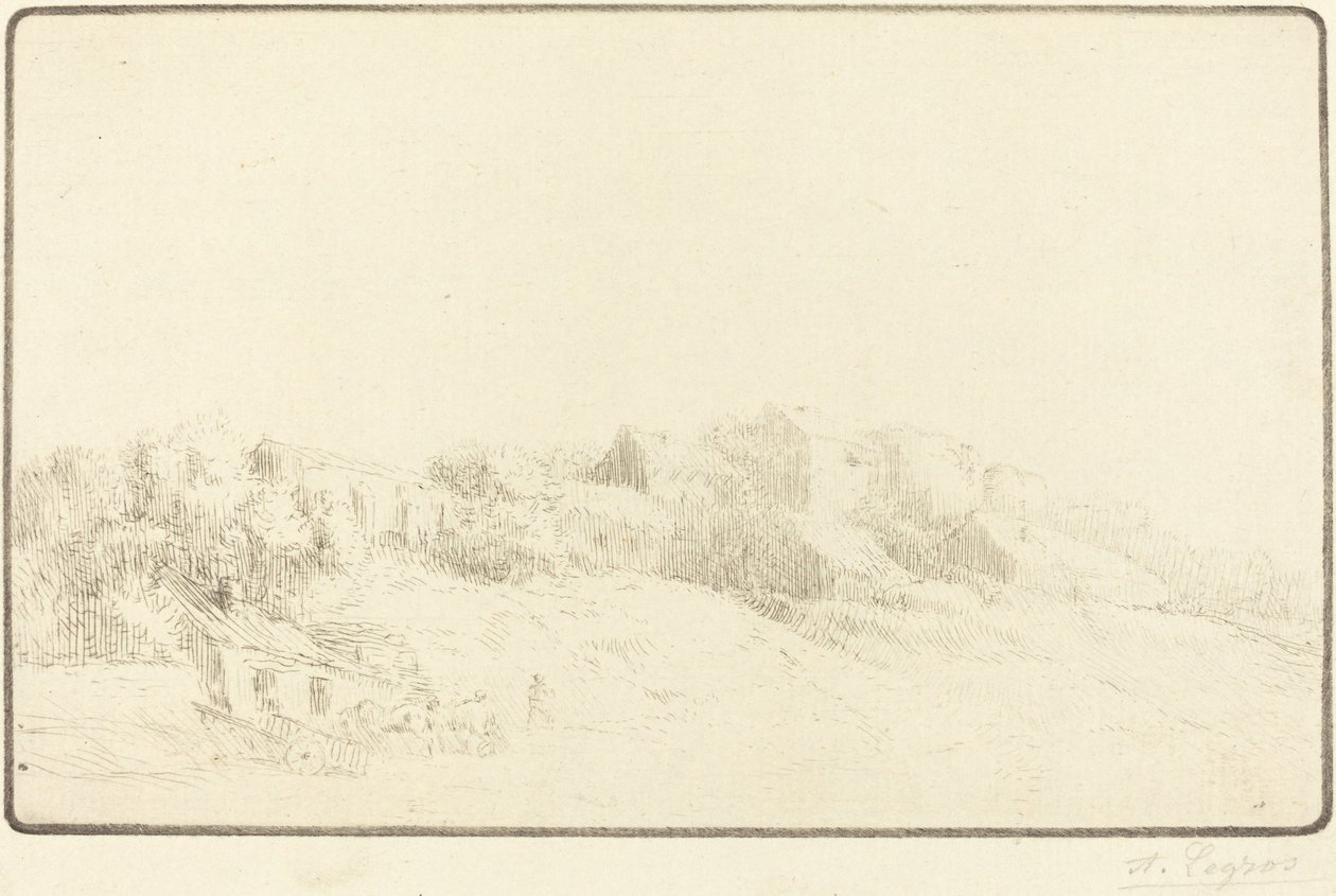 Święty Maurycy w Burgundii Święty Maurycy w Burgundii. autorstwa Alphonse Legros