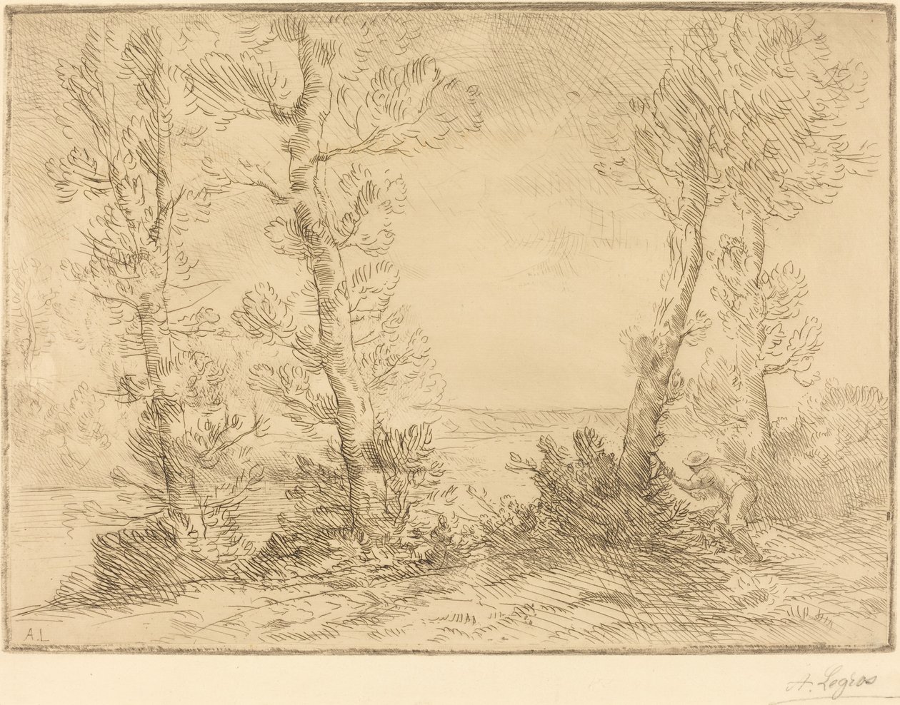 Łosoś Rybak autorstwa Alphonse Legros